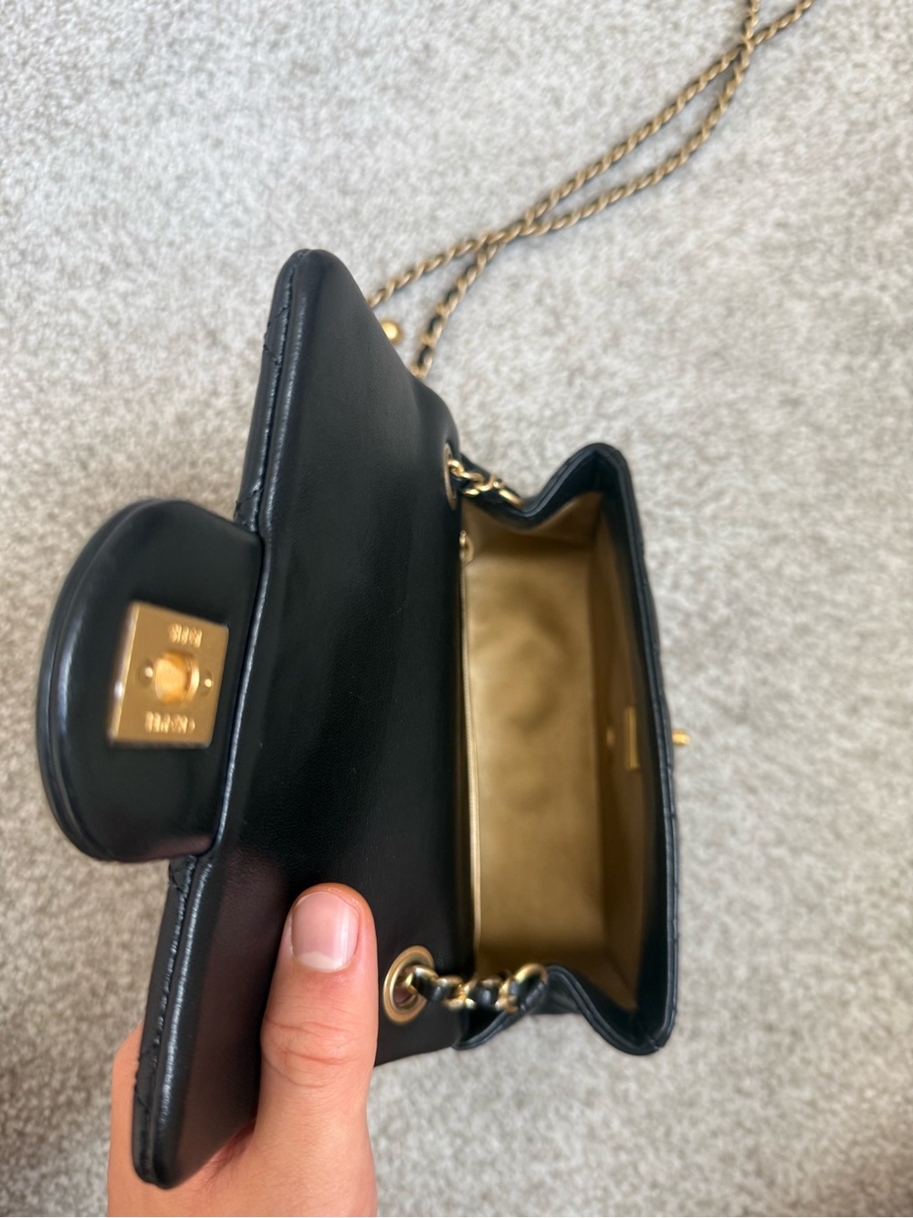 CHANEL Pearl Crush Mini Square Flap Bag - Picture 6 of 10